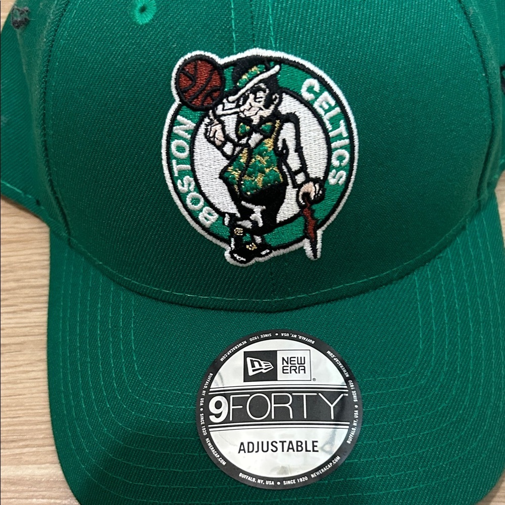 New Era Boston Celtics Green Cap - Picture 2 of 5